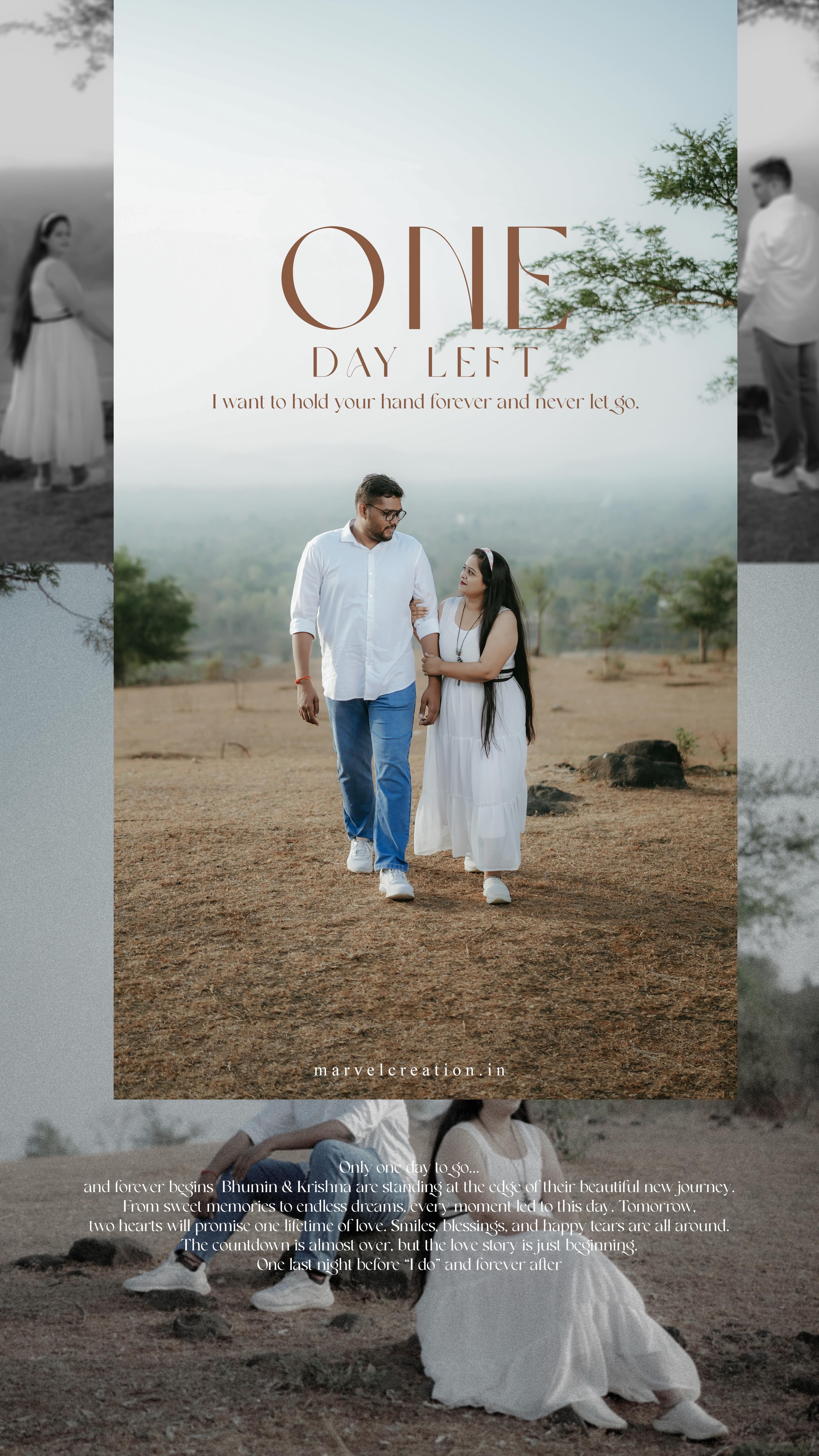 Bhumin and Krishna's pre-wedding film